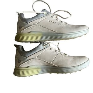 ECCO Women’s White Golf S-Three Leather Gore-Tex Shoe | 6.5